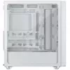 Corsair 3200D RS PC korpuss, Midi-Tornis, ATX, rūdīts stikls - balts