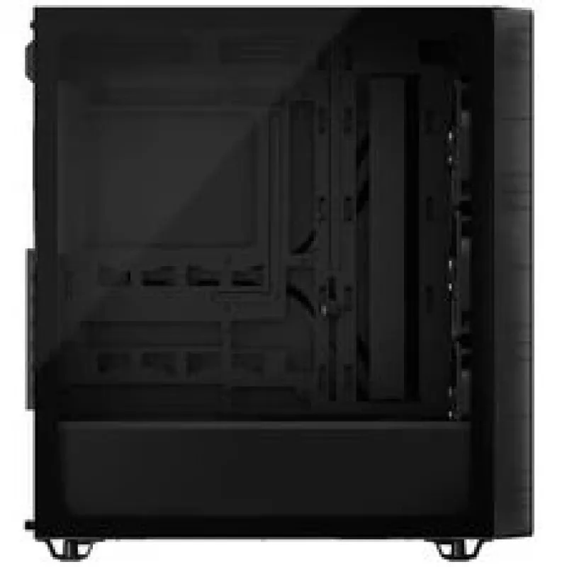 Corsair 3200D RS PC korpuss, Midi-Tornis, ATX, Rūdīts stikls - Pelēks