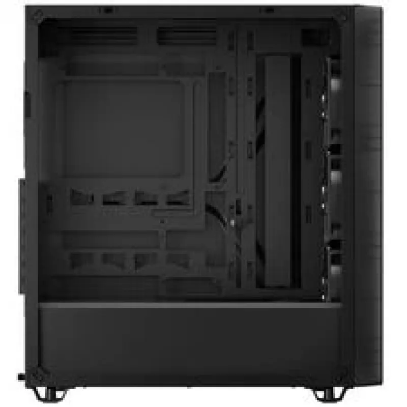 Corsair 3200D RS PC korpuss, Midi-Tornis, ATX, Rūdīts stikls - Pelēks