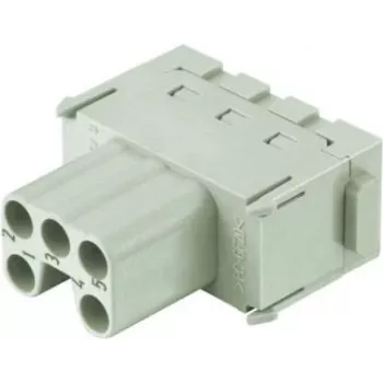 Rūpnieciskais taisnstūra savienotājs Han 5 Mod bu-ES 16A, Harting, modelis 09 14 005 2716