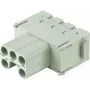 Rūpnieciskais taisnstūra savienotājs Han 5 Mod bu-ES 16A, Harting, modelis 09 14 005 2716