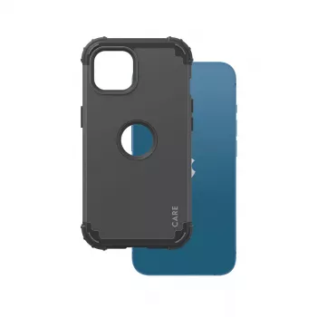 PanzerGlass CARE by moderns vāciņš Melns FORCE iPhone 14 13 pārvalks
