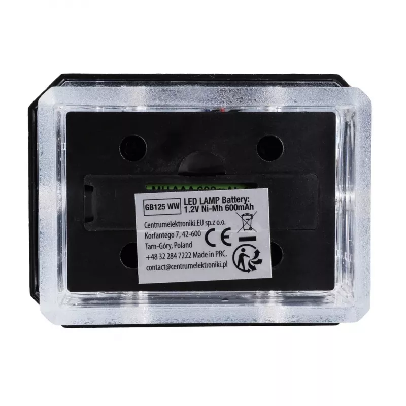 GreenBlue saules LED staba gaismeklis, 60x40mm, aploksnes formas nojume, 3200K, GB125 WW