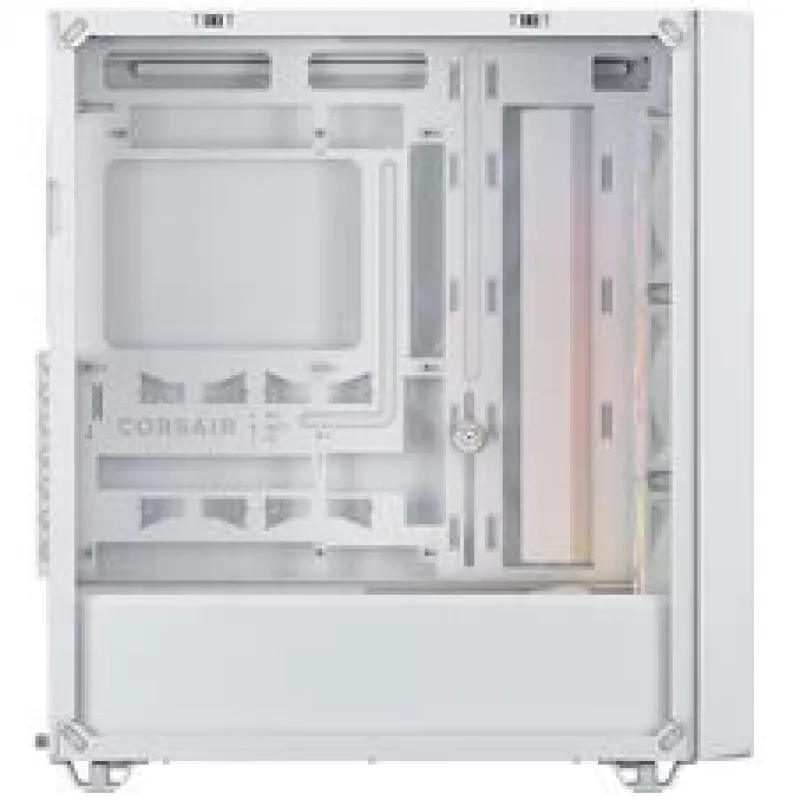 Corsair 3200D RS ARGB datora korpuss, Midi-Tower, ATX, rūdīts stikls - balts