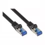 Good Connections Cat.6A komutācijas kabelis SmartFLEX HF melns 7,5 m