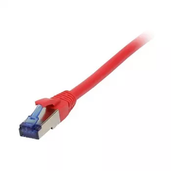 Synergy21 komutācijas kabelis RJ45, CAT6A 500 MHz, 1,5 m, sarkans, S-STP(S/FTP), TPE/LSZH(Superflex), AWG26,