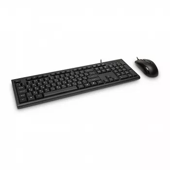 Tastatūra Inter-Tech KM-3149R ar peli, mājas, USB, QWERTY