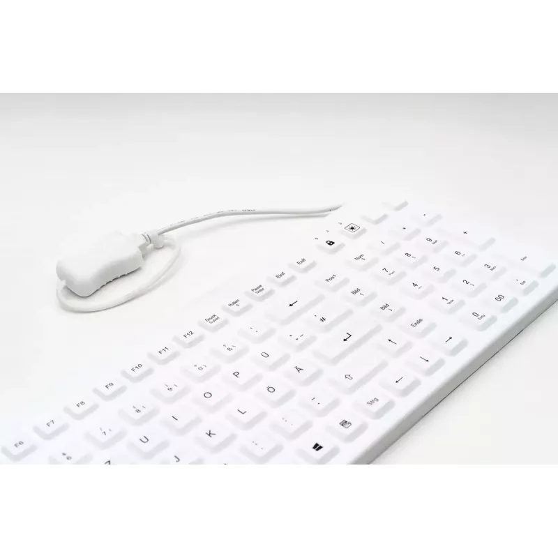 Klaviatūra GETT CleanType Prime Pro+ Medical German balta
