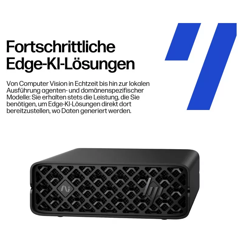 HP ZGX NANO G1n AI Mini GB10 ar Nvidia Melnswell, 128GB RAM, 2TB SSD, DGX WLAN