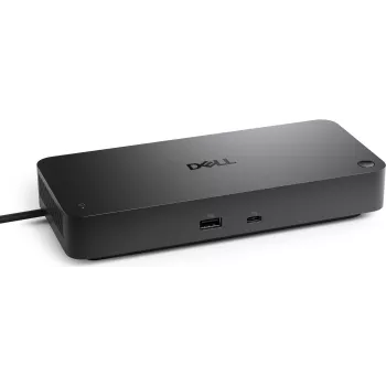 Dokstacija Dell Pro Thunderbolt 4 Smart Dock 210-BRQK ar 90 W jaudas piegādi un divu displeju atbalstu