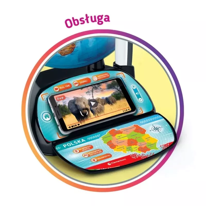 Clementoni Interaktīvais Eduglobuss Exploreglobe 50848