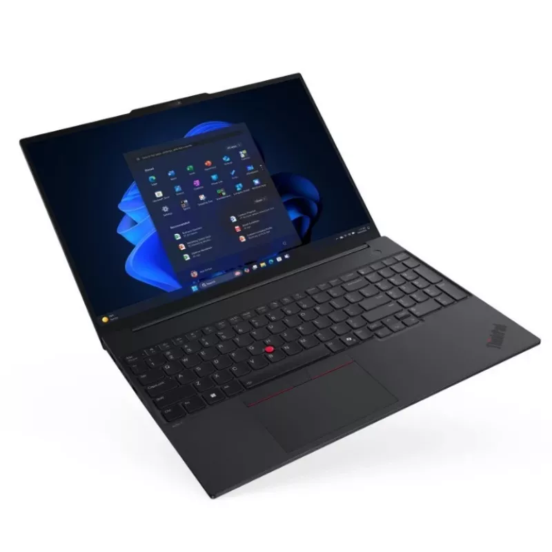 Lenovo ThinkPad E16 Gen 3 portatīvais dators, Intel Core Ultra 7 256V, 16GB RAM, 512GB SSD, 16 collu WUXGA, Windows 11 Pro, melns