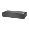 KVM slēdzis Belkin F1DN208KVM-UN-4 — 8-portu divu galvu HDMI/DisplayPort, USB tastatūra un pele, 4K@60Hz, statīva montāža, melns