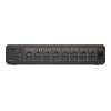 KVM slēdzis Belkin F1DN208KVM-UN-4 — 8-portu divu galvu HDMI/DisplayPort, USB tastatūra un pele, 4K@60Hz, statīva montāža, melns