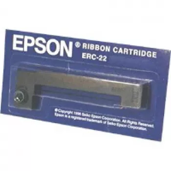 Epson ERC22B lentes kasetne M-180/190 sērijai, ilgmūžīga, melna