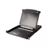 ATEN 8 portu 17 collu LCD KVM slēdzis (USB - PS/2 VGA) ar USB perifērijas pieslēgvietu