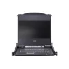 ATEN 8 portu 17 collu LCD KVM slēdzis (USB - PS/2 VGA) ar USB perifērijas pieslēgvietu