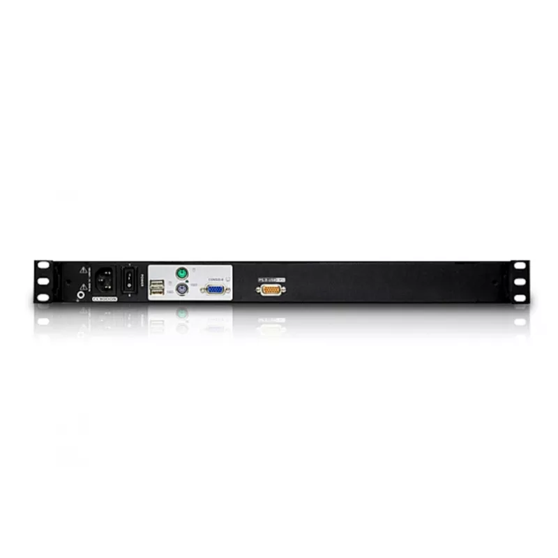 ATEN CL3000N rack konsole 48,3 cm (19 collas) 1280 x 1024 pikseļi Alumīnijs Melns 1U