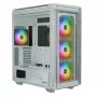 XPG BATTLECRUISER II ST Mid-Tower balta, Midi Tower, PC, balta, ATX, EATX, micro ATX, Mini-ITX, nerūsējošais tērauds, Spēlēm