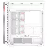 XPG BATTLECRUISER II ST Mid-Tower balta, Midi Tower, PC, balta, ATX, EATX, micro ATX, Mini-ITX, nerūsējošais tērauds, Spēlēm