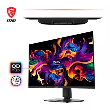 MSI MPG 271QRXDE QD-OLED datora monitors 67.3 cm (26.5 collas) 2560 x 1440 pikseļi Wide Quad HD melns