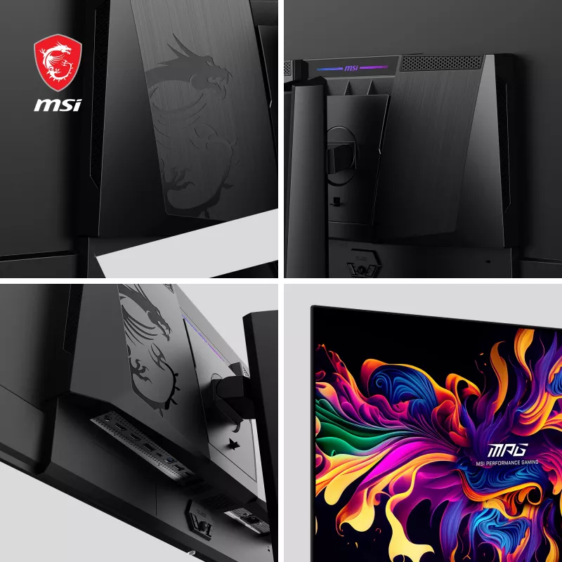 MSI MPG 271QRXDE QD-OLED datora monitors 67.3 cm (26.5 collas) 2560 x 1440 pikseļi Wide Quad HD melns