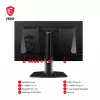 MSI MPG 271QRXDE QD-OLED datora monitors 67.3 cm (26.5 collas) 2560 x 1440 pikseļi Wide Quad HD melns