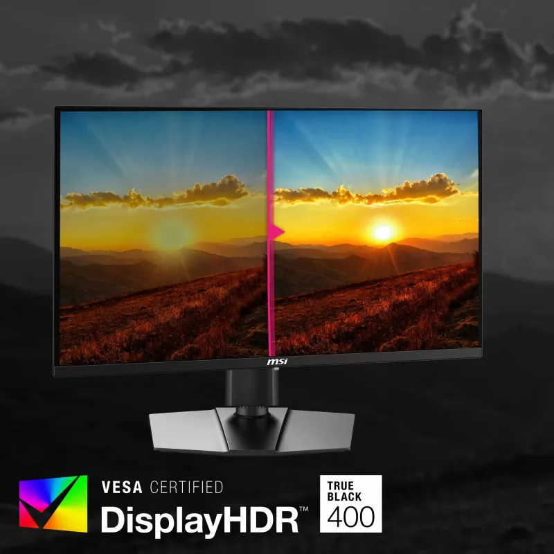 MSI MPG 271QRXDE QD-OLED datora monitors 67.3 cm (26.5 collas) 2560 x 1440 pikseļi Wide Quad HD melns