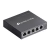 TP-Link Omada DS105G-M2 tīkla slēdzis Nevadāms 2,5G Ethernet (100/1000/2500) Melns