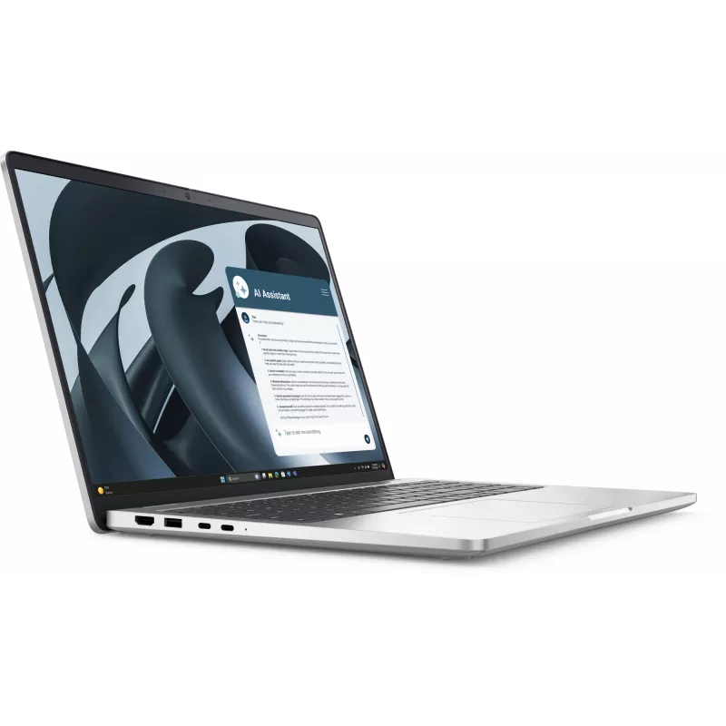 DELL Pro 16 Plus PB16255 Copilot+ PC AMD Ryzen™ AI 7 350 klēpjdators 40.6 cm (16 collu) Full HD+ 32 GB LPDDR5x-SDRAM 512 GB SSD Wi-Fi 7 (802.11be) Windows 11 Pro vācu Platīna, Sudraba