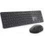 DELL Pro 7 plāns KM726 tastatūra Pele iekļauta Mājai/Birojam RF Wireless + Bluetooth QWERTZ Vācu Melna