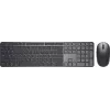 DELL Pro 7 plāns KM726 tastatūra Pele iekļauta Mājai/Birojam RF Wireless + Bluetooth QWERTZ Vācu Melna