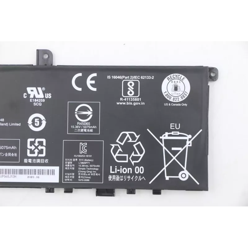Lenovo 5B10W13900 klēpjdatora rezerves daļa Baterija