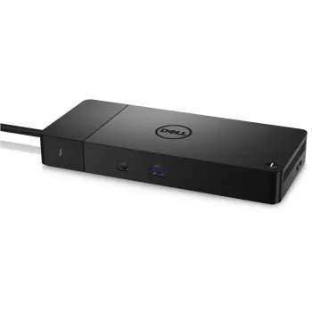 DELL Thunderbolt™ dokstacija – WD22TB4, dokstacija, Thunderbolt, 10,100,1000 Mbit/s, melna, 5120 x 2880 pikseļi, līdzstrāva