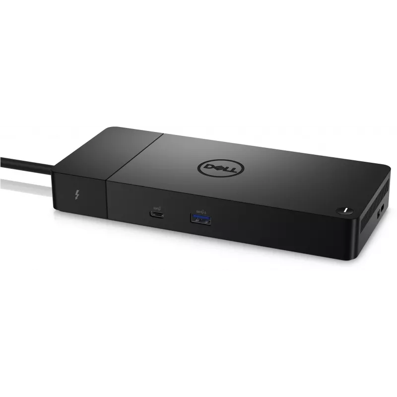 DELL Thunderbolt™ dokstacija – WD22TB4, dokstacija, Thunderbolt, 10,100,1000 Mbit/s, melna, 5120 x 2880 pikseļi, līdzstrāva