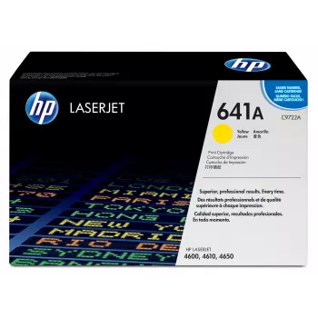 HP 641A dzeltena oriģinālā LaserJet tonera kasetne, 8000 lappuses, dzeltena, 1 gab.