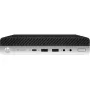 T1A HP EliteDesk 800 G5 Refurbished Intel® Core™ i5 i5-9500T 8 GB DDR4-SDRAM 512 GB SSD Windows 11 Pro Mini PC Melns, Sudraba