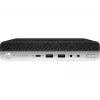 T1A HP EliteDesk 800 G5 Atjaunots Intel® Core™ i5 i5-9500 8 GB DDR4-SDRAM 256 GB SSD Windows 11 Pro Mini PC Melns, Sudrabains