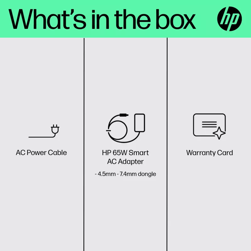 HP 65W Smart maiņstrāvas adapteris