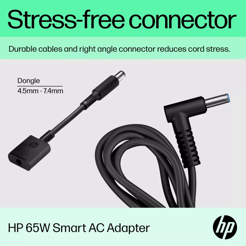 HP 65W Smart maiņstrāvas adapteris