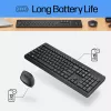 HP 230 bezvadu peles un tastatūras komplekts, balts, pele iekļauta