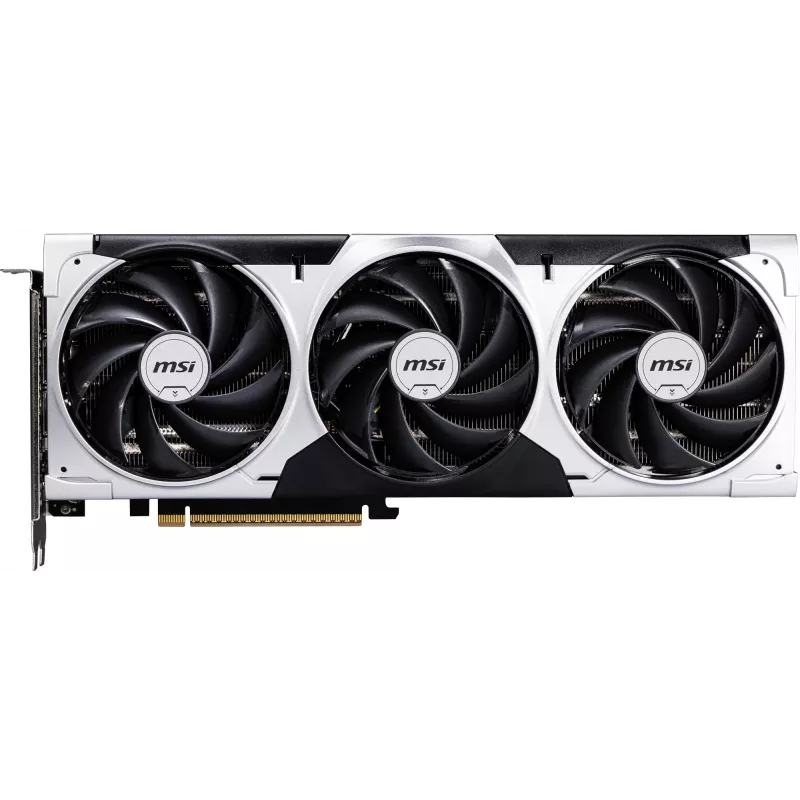 Grafikas karte MSI GeForce RTX 5060 Ti 16 GB GDDR7, PCIe 5.0, 128-bit, 2602 MHz pastiprinājums, 180 W, 2 ventilatori