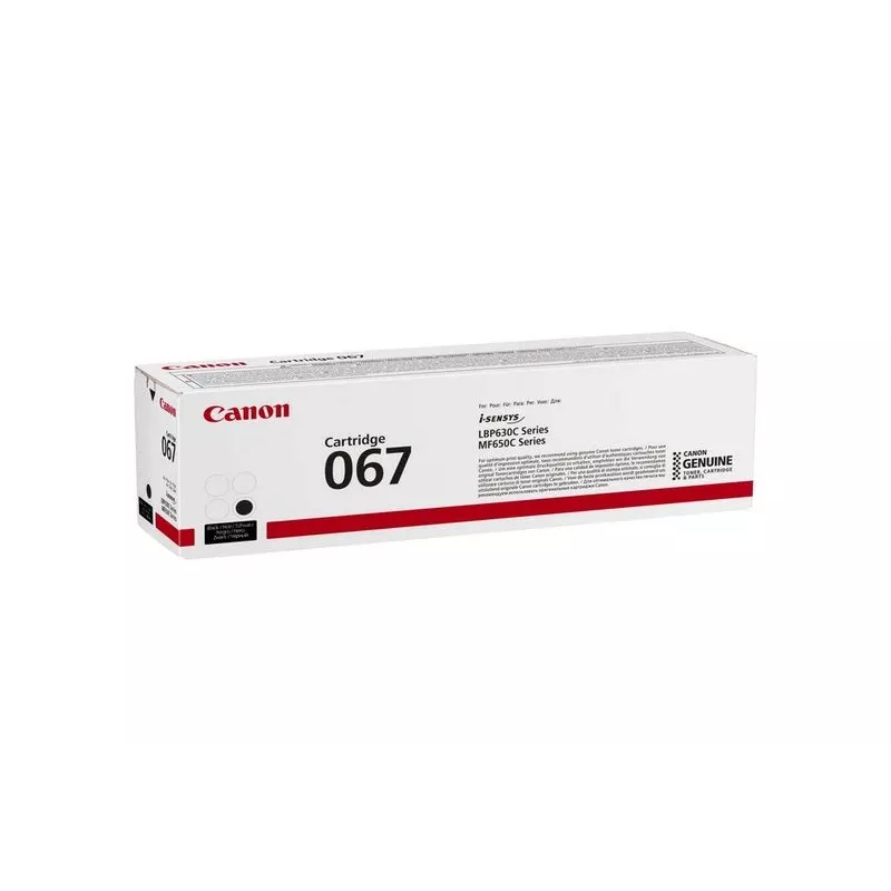 tonera kasete Canon 067 Oriģināls melns — yield 1350 lapas, 1 pc