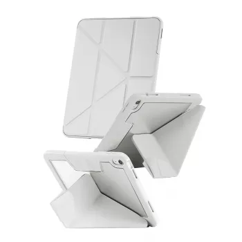 Aizsargapvalks PanzerGlass CARE Essential iPad 11 collām (2025–2026) gaiši pelēks, modelis CR43626
