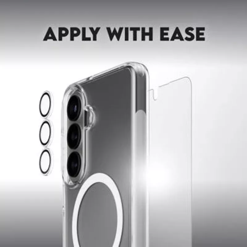 Ekrāna aizsargs PanzerGlass CARE 3-in-1 priekš Samsung Galaxy S (2026) – PanzerGlass