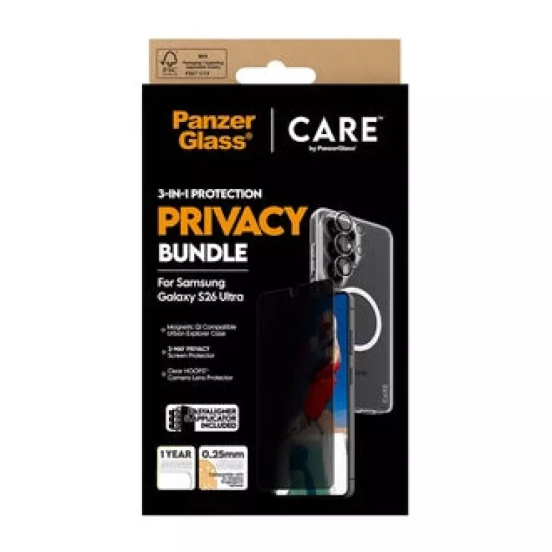 PanzerGlass CR71355 mobilā tālruņa maciņš 17.5 cm (6.9 collas) Vāciņš Caurspīdīgs