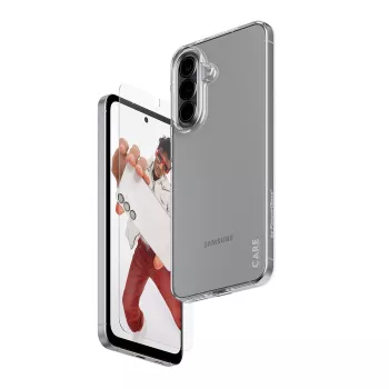 Ekrāna aizsargstikla un kameras objektīva pārsega komplekts PanzerGlass CARE Samsung Galaxy A57 (CR37016)