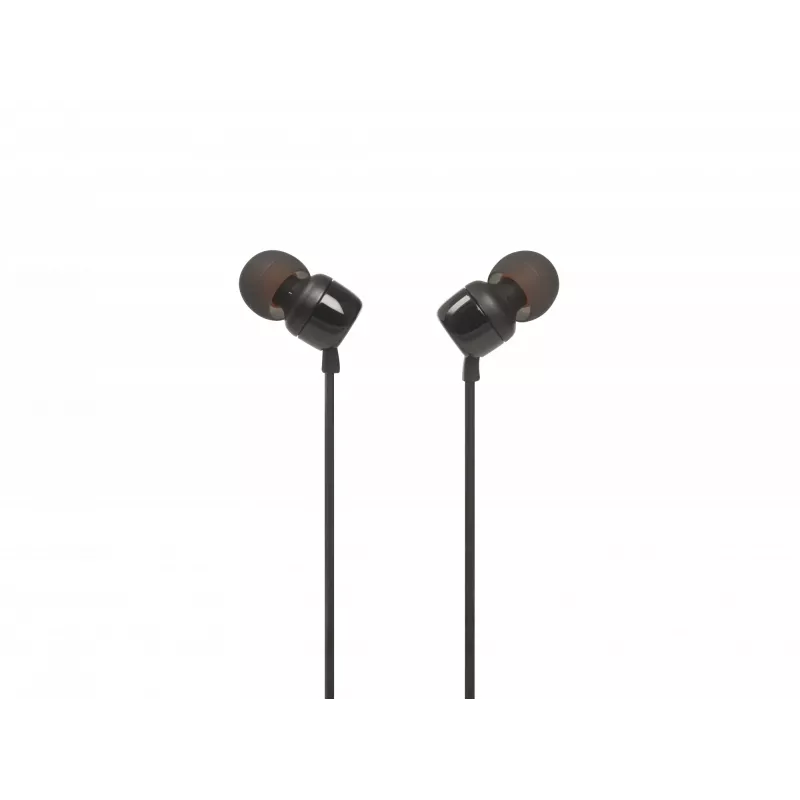 JBL Tune 110 Melns, vadu, 20 - 20000 Hz, mūzika, austiņas, melnas