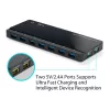TP-Link UH720 USB 3.2 Gen 1 (3.1 Gen 1) Micro-B 5000 Mbit/s Melns