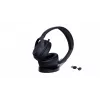 Yealink BH78 austiņas ar vadu un bezvadu savienojumu, galvas lente, zvaniem/mūzikai, USB-C/USB-A, Bluetooth, uzlādes statīvs, melnas